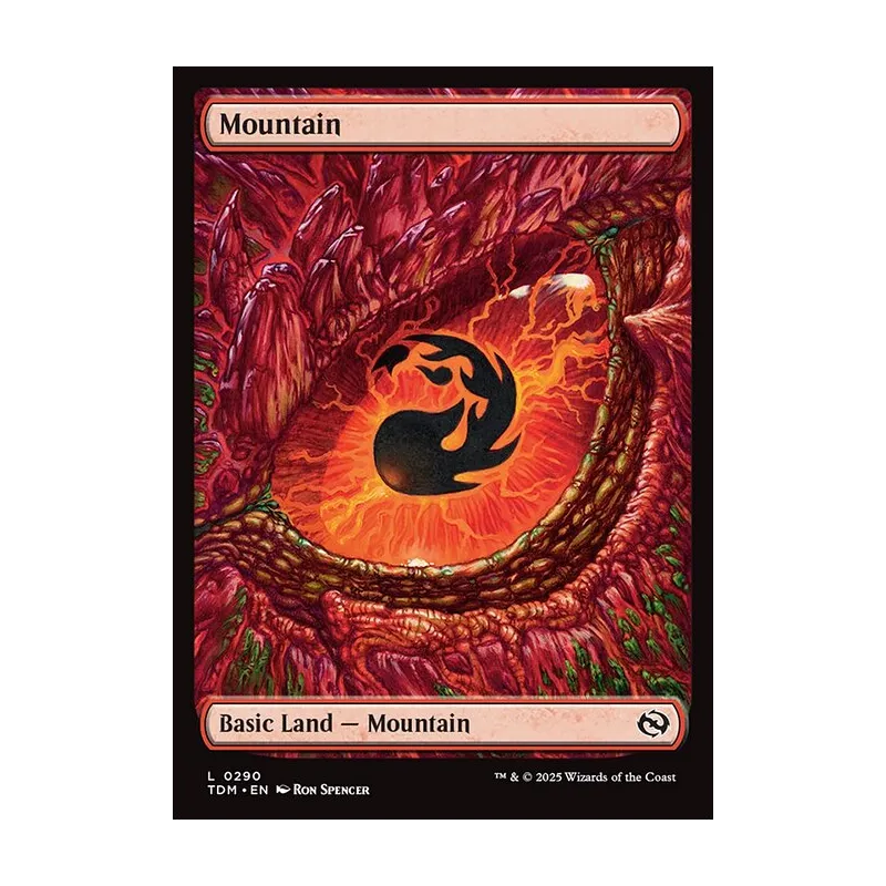Mountain (0290) - Tarkir: Dragonstorm (Near Mint)