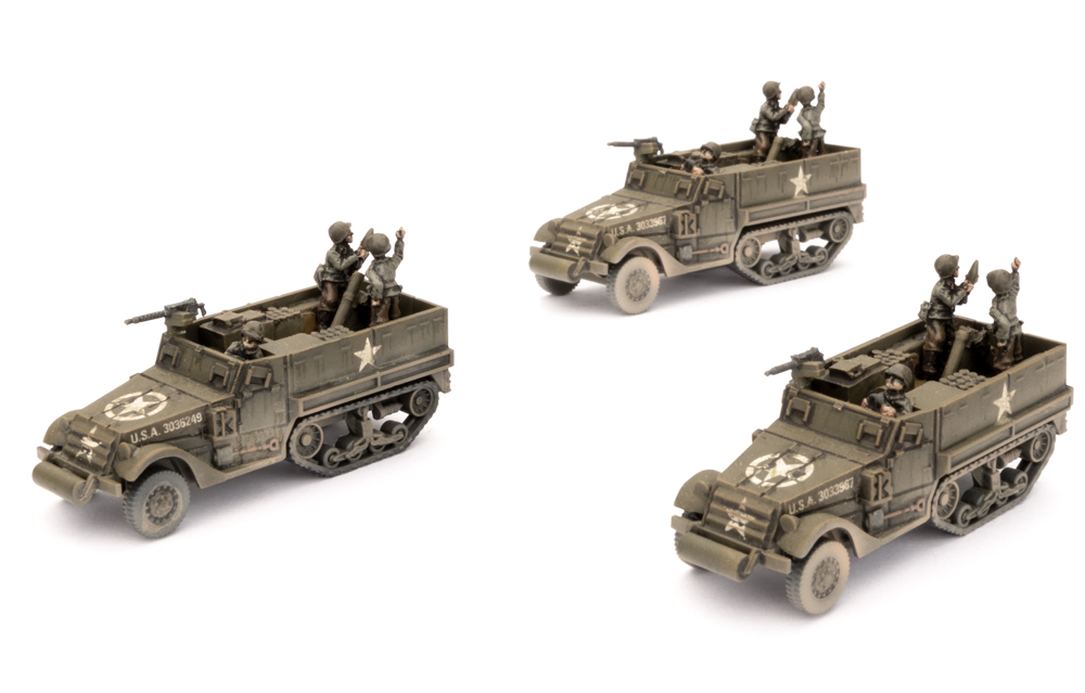 Flames of War: M4 Armored Mortar Platoon
