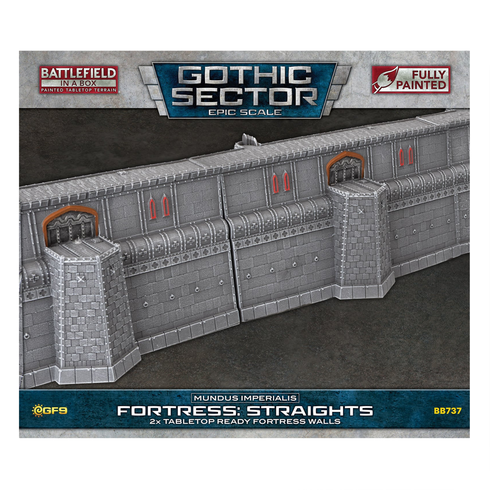 Battlefield in a Box: Gothic Sector: Mundus Imperialis - Fortress Straights (New Arrival)