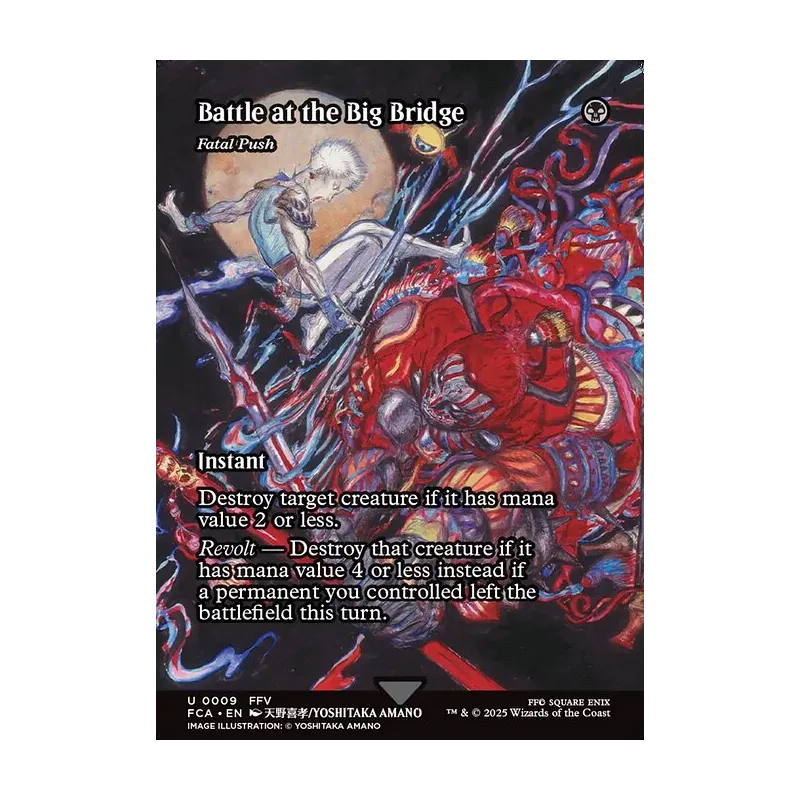 Battle at the Big Bridge / Fatal Push (Showcase) - Final Fantasy: Through the Ages (Near Mint)