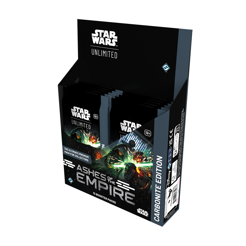 Star Wars Unlimited TCG: Ashes of the Empire - Carbonite Edition Booster Box (12) (Preorder)