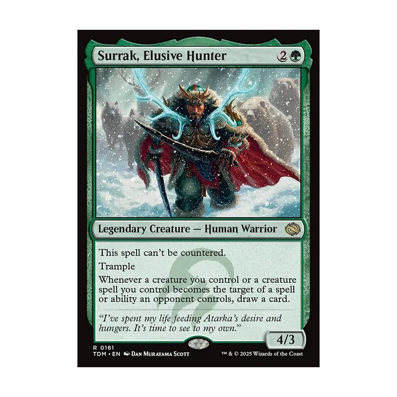 Surrak, Elusive Hunter - Tarkir: Dragonstorm (Near Mint)