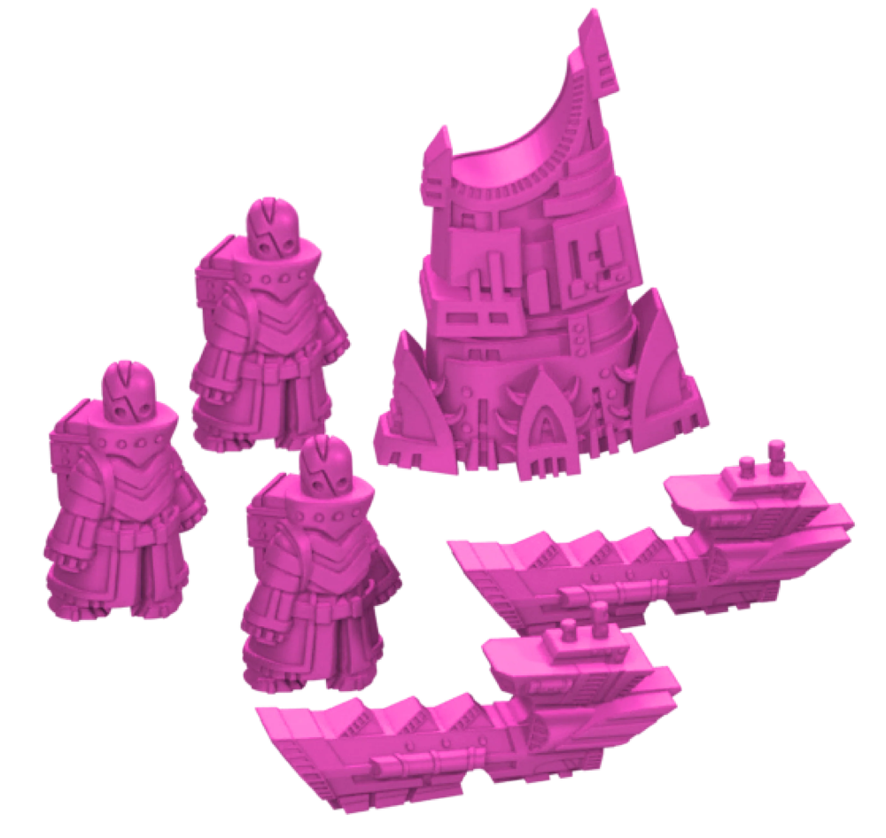 Arcs: Fifth Player Miniatures (Preorder)