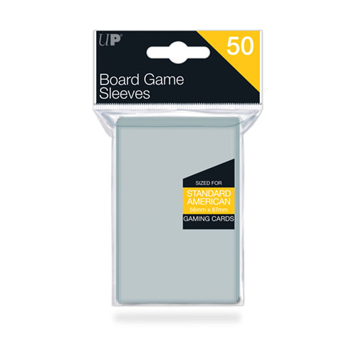 Ultra Pro Board Game Sleeves: Standard American (56mm x 87mm) (50)