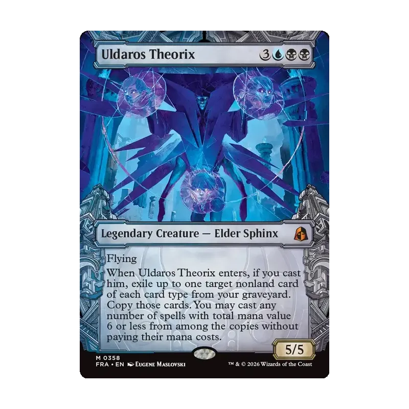 Uldaros Theorix (Showcase) (0358) - Reality Fracture (Near Mint)