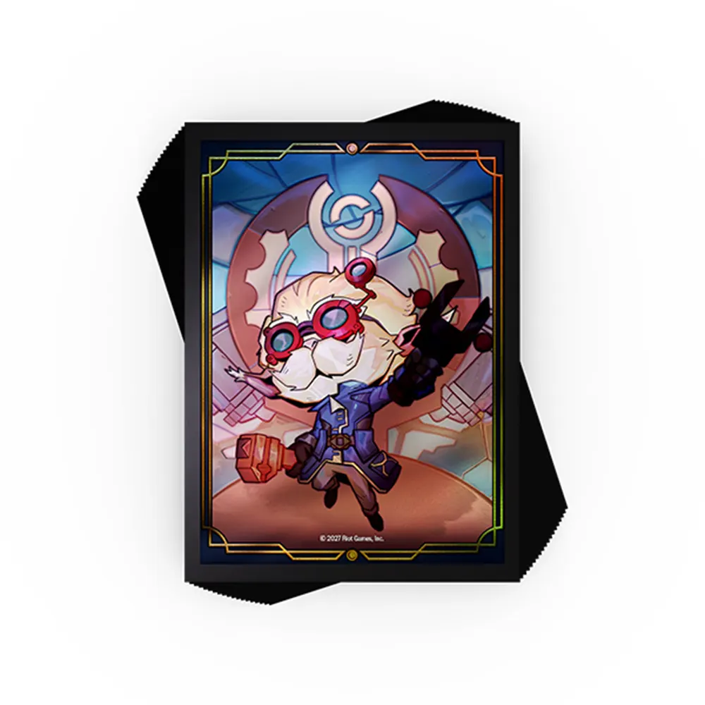 Riftbound Card Sleeves: Legacy - Heimerdinger (70) (Preorder)