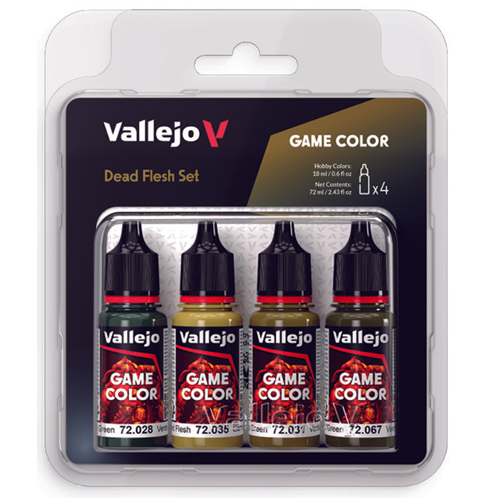 Game Color: Dead Flesh Set (18ml) (Preorder)