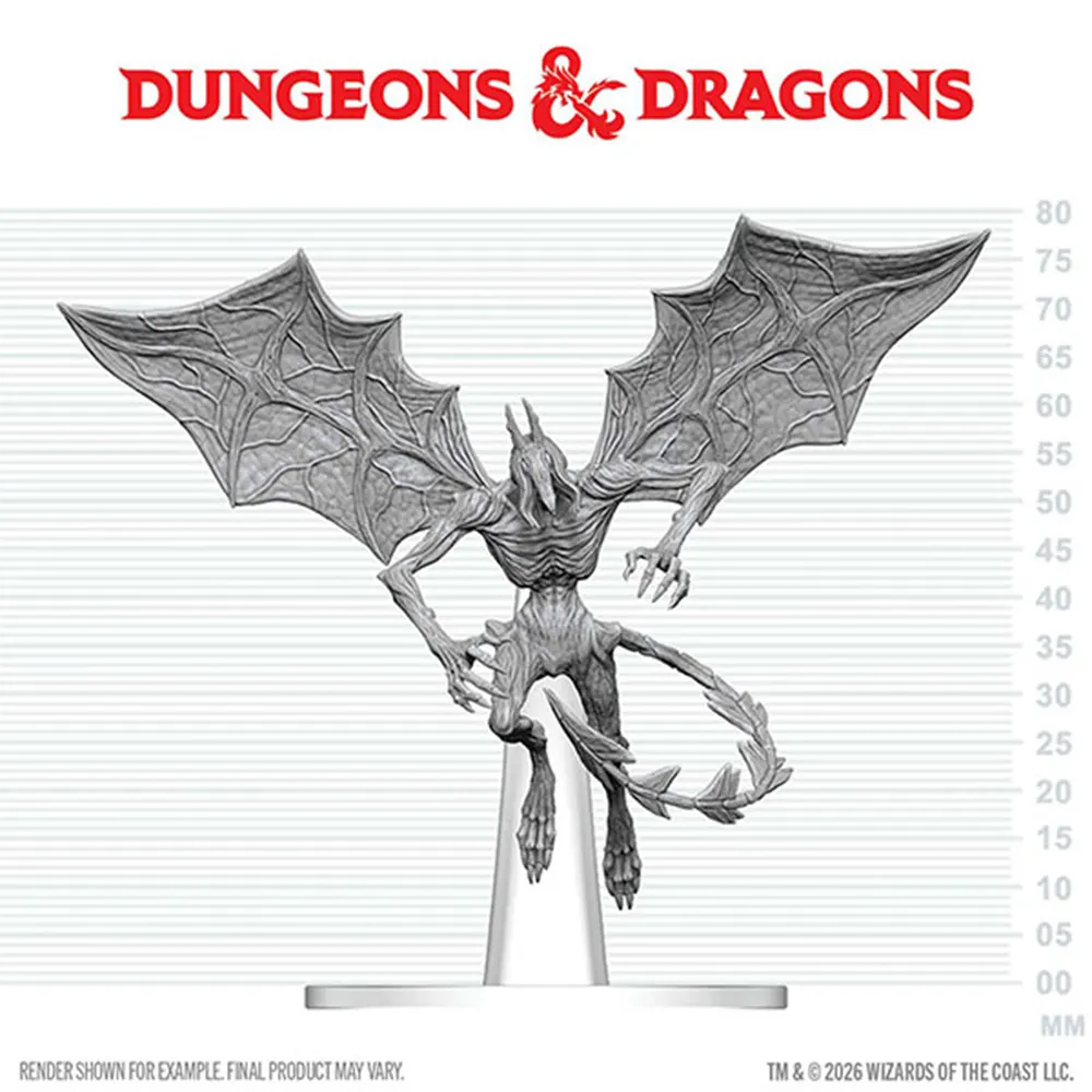 D&D Nolzur's Marvelous Unpainted Minis: W30 Nightgaunt (Preorder)