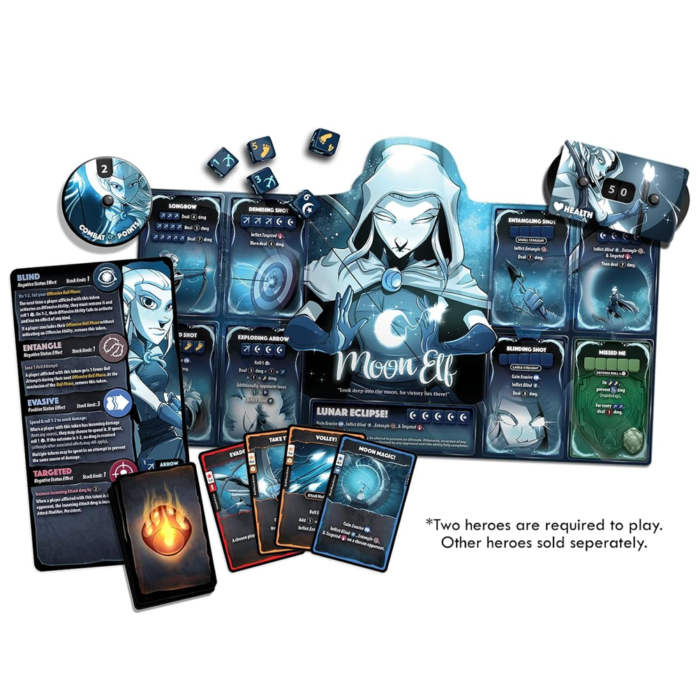 Dice Throne: Hero Pack - Moon Elf (Preorder)