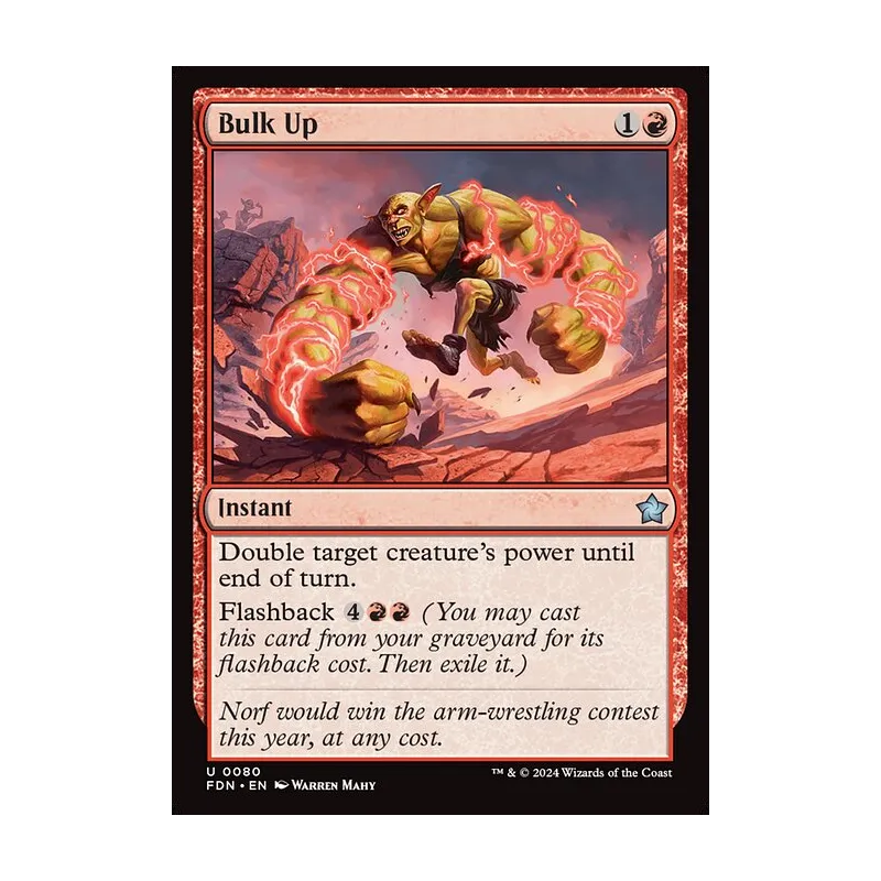 Bulk Up - Foundations (Near Mint)