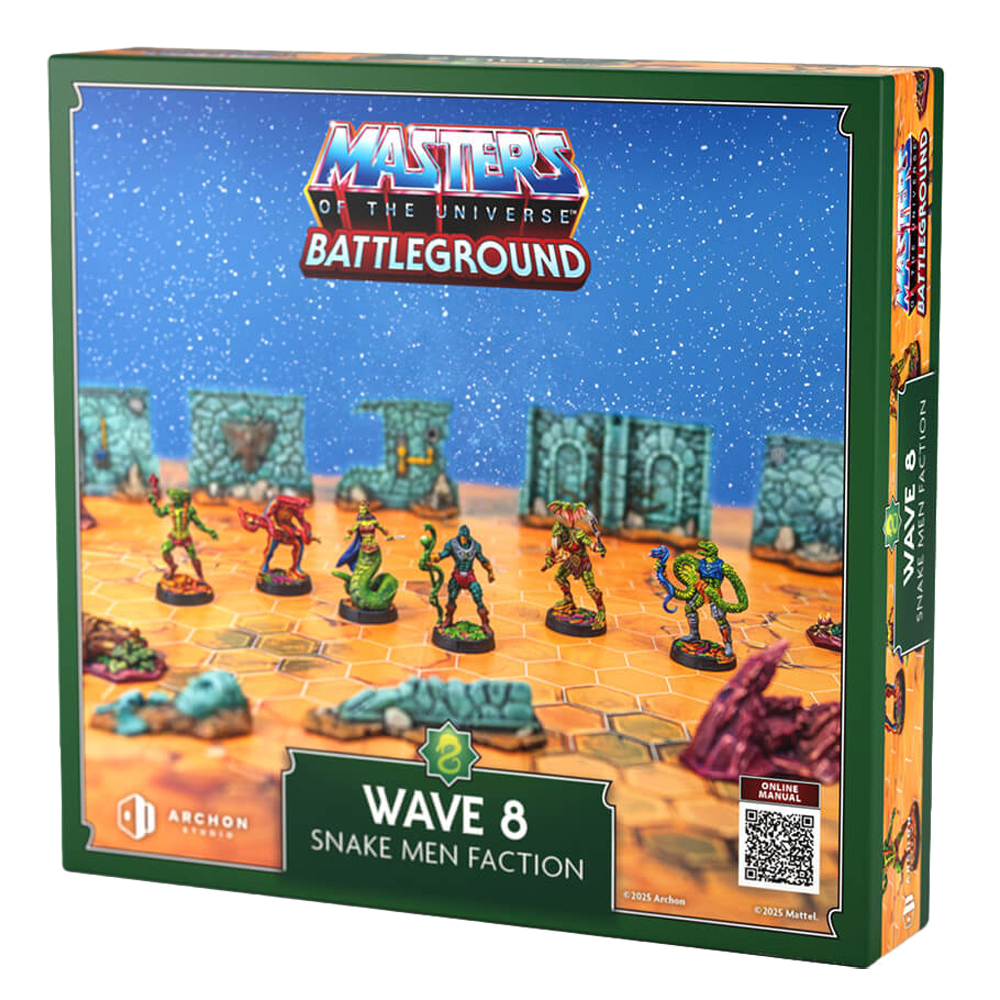 Masters of the Universe: Battleground: Wave 8 - Snake Men Faction (Preorder)