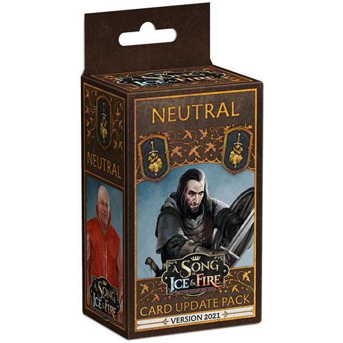 A Song of Ice & Fire: Neutral - Card Update Pack (2021)