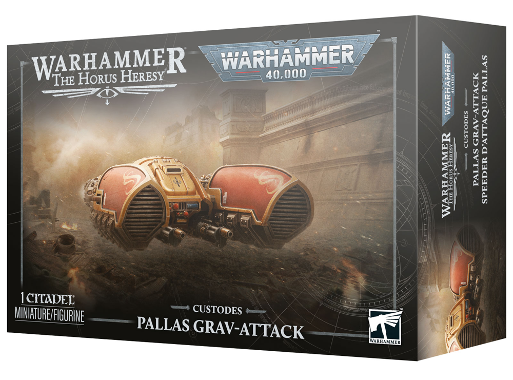 Warhammer 40K/Horus Heresy: Custodes - Pallas Grav-Attack (Preorder)