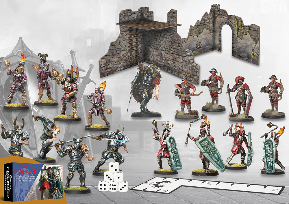 Conquest: First Blood 2E: Hundred Kingdoms - Might of the Orders - Warbands of Legend (Preorder)