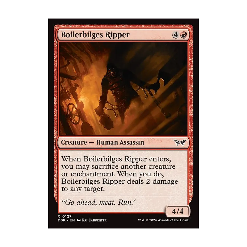 Boilerbilges Ripper - Duskmourn: House of Horror (Near Mint)