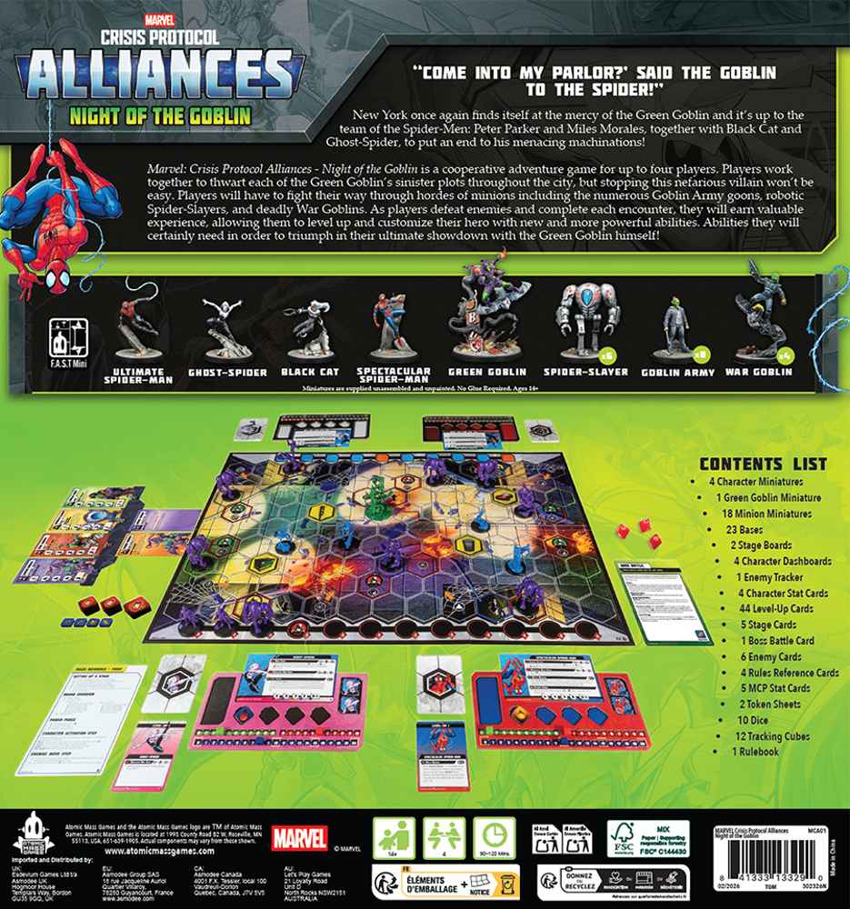 Marvel Crisis Protocol: Alliances - Night of the Goblin (Preorder)