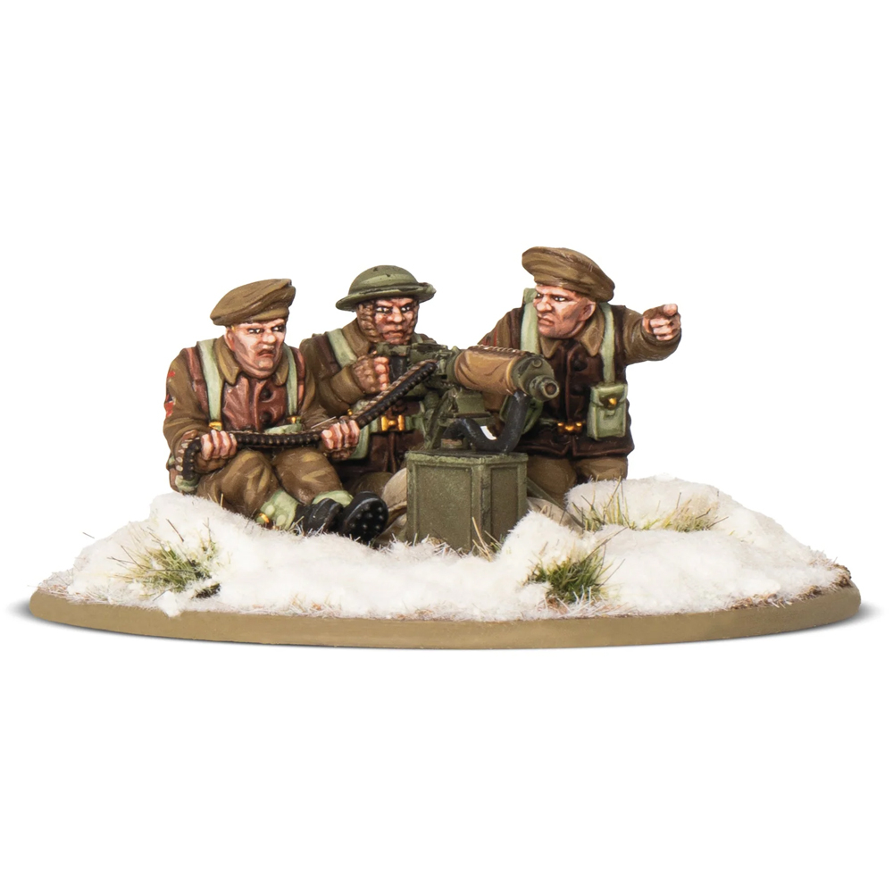 Bolt Action: British & Canadian Infantry (Winter) MMG Team