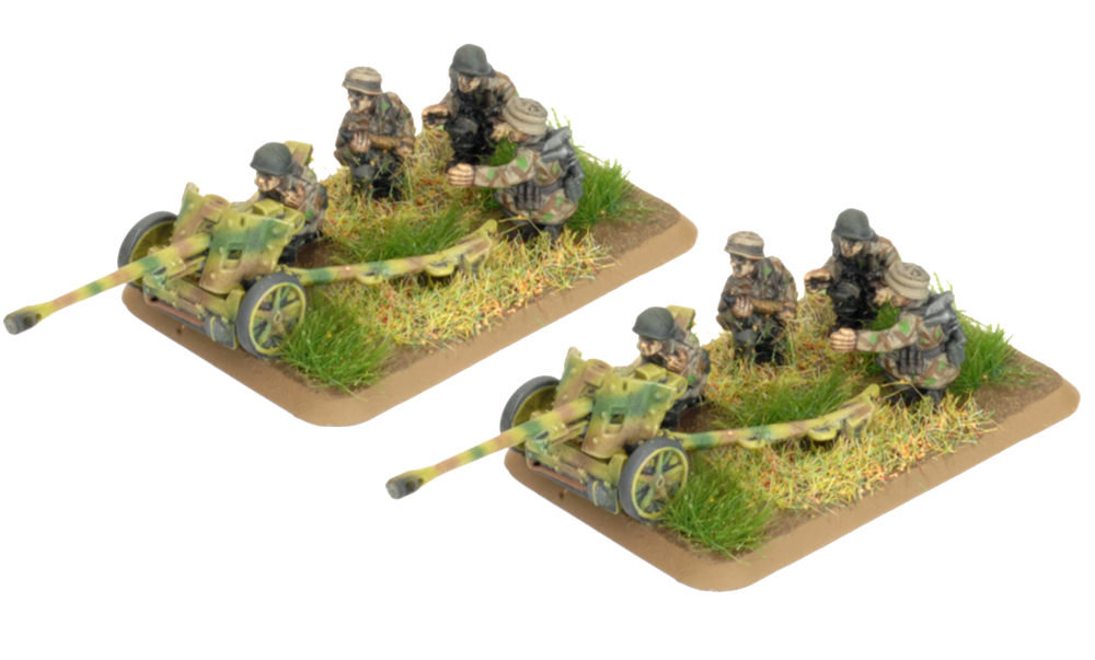 Flames of War WW2: German - Fallschirmjager 5cm Tank-Hunter Platoon