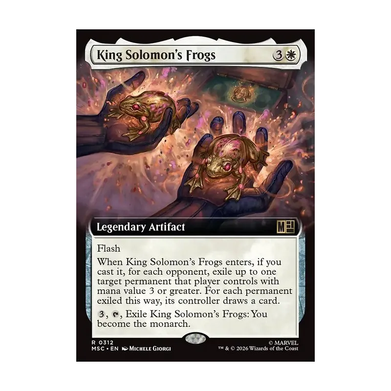 King Solomon's Frogs (Extended Art) - Marvel Super Heroes Commander (Near Mint)