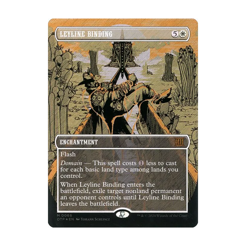 Leyline Binding (Textured Foil) - Breaking News (Foil Near Mint)
