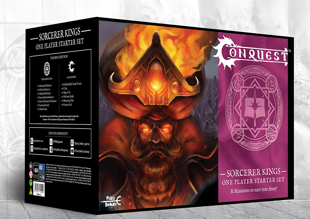 Conquest: Sorcerer Kings - 2026 Supercharged 1-Player Starter (Preorder)