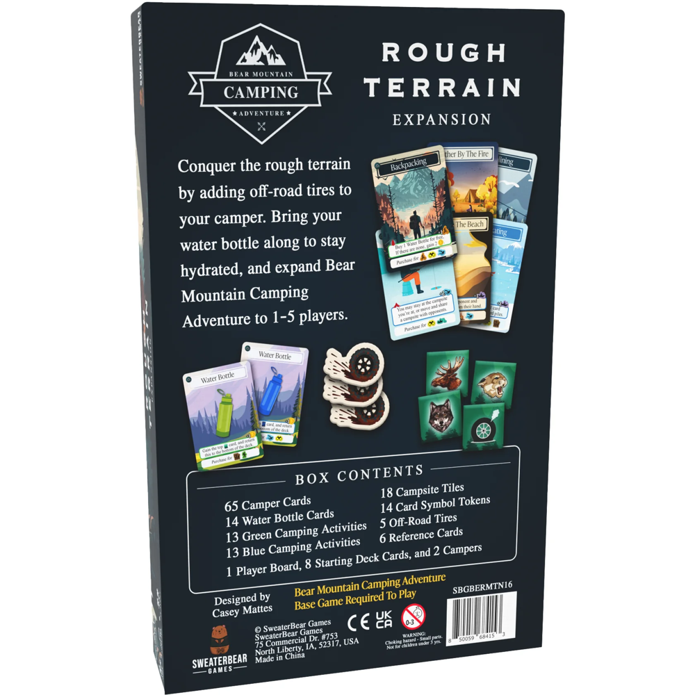 Bear Mountain Camping Adventure: Rough Terrain Expansion (New Arrival)