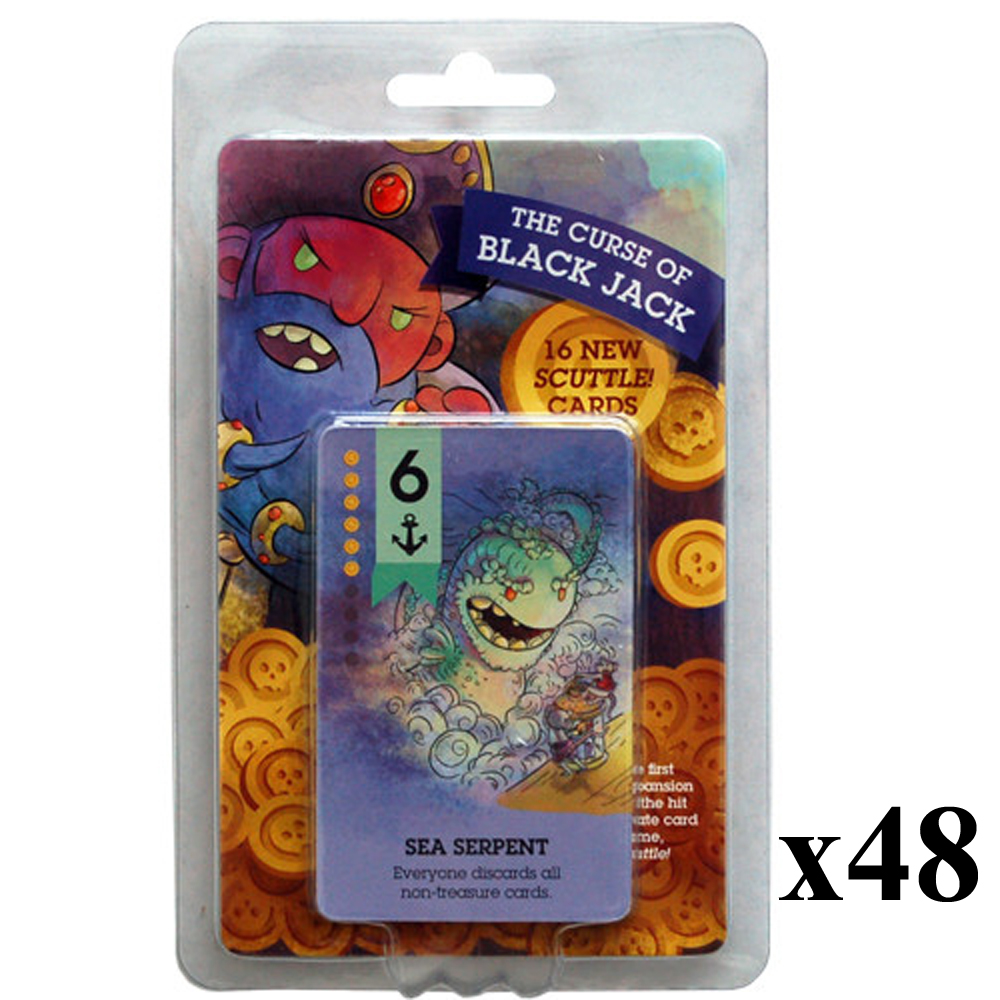 Scuttle! The Curse of Black Jack Expansion CASE (48) (Last Chance) Scuttle! The Curse of Black Jack Expansion CASE (48) (Last Chance)