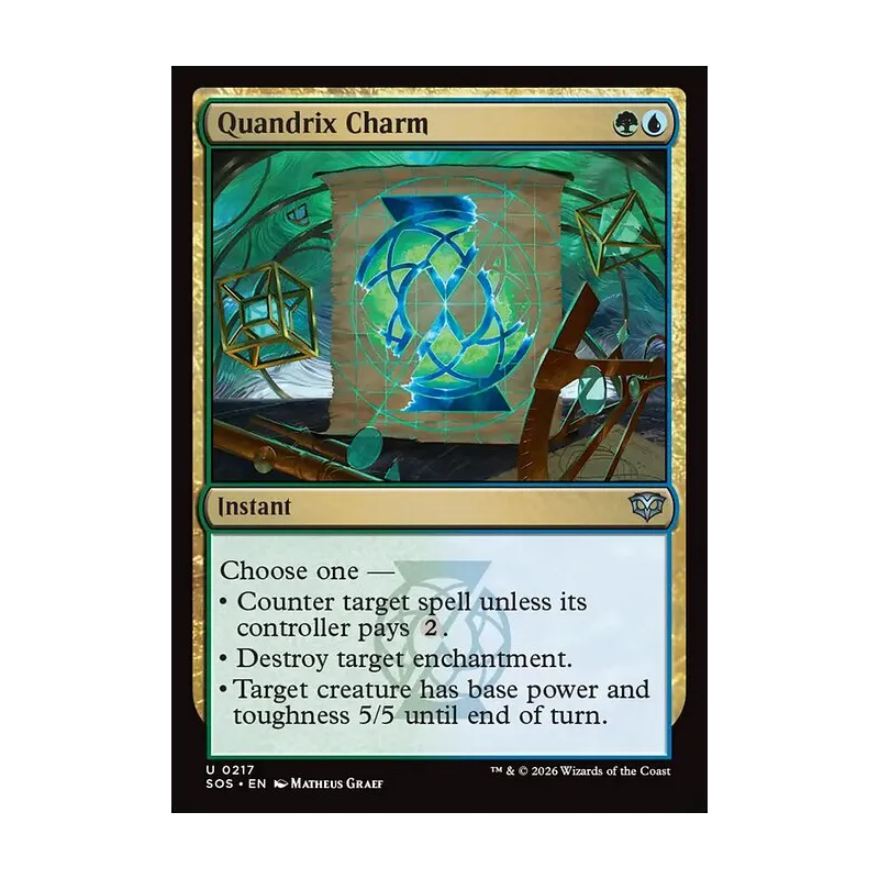 Quandrix Charm - Secrets of Strixhaven (Near Mint)