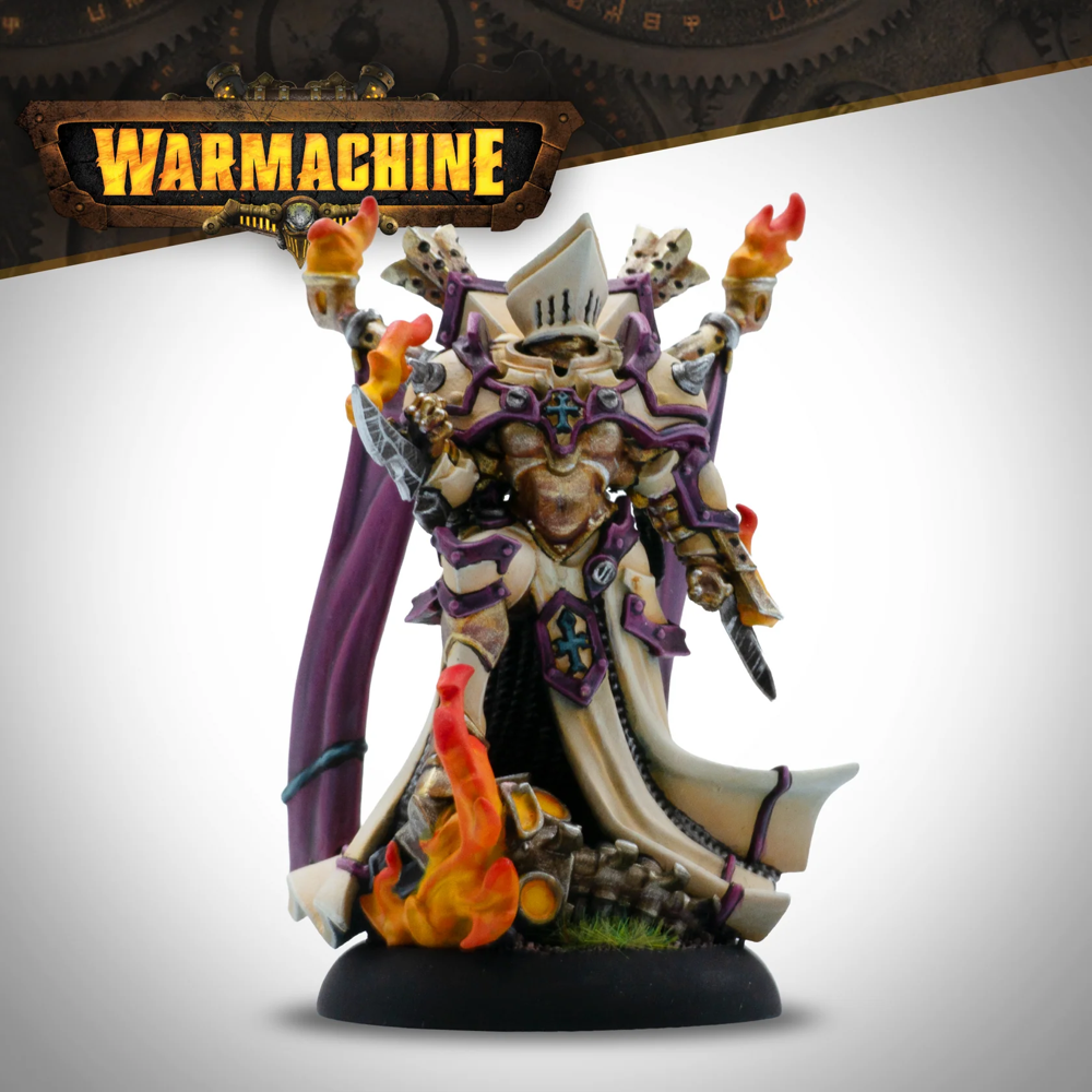 Warmachine: Menoth Covenant of the Flame - Defenders of the Flame Command Set (Preorder)