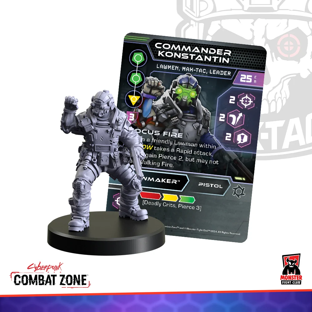 Cyberpunk Red Combat Zone: MAX-TAC Starter Gang (Preorder)