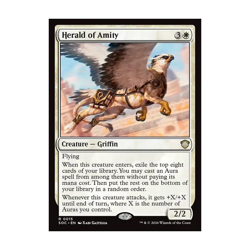 Herald of Amity - Secrets of Strixhaven Commander (Near Mint)