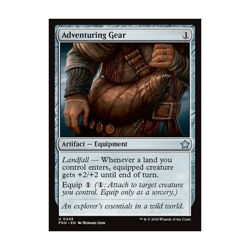 Adventuring Gear - Foundations (Near Mint)