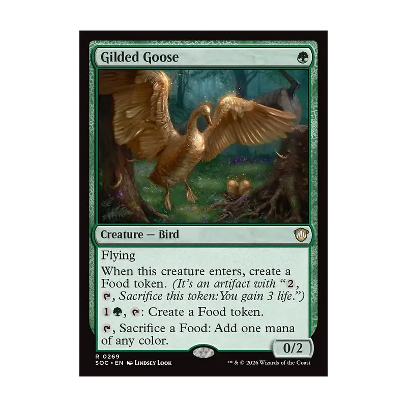 Gilded Goose - Secrets of Strixhaven Commander (Near Mint)