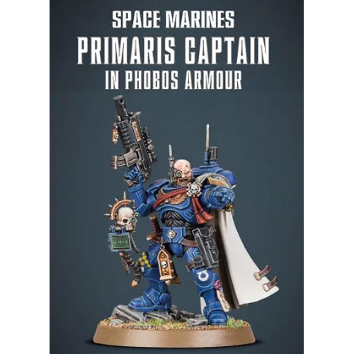 Warhammer 40K: Space Marines - Primaris Captain in Phobos Armour
