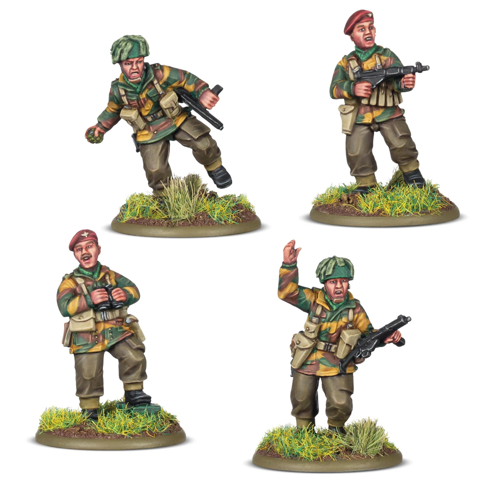 Bolt Action 3E: British Airborne Platoon Commanders