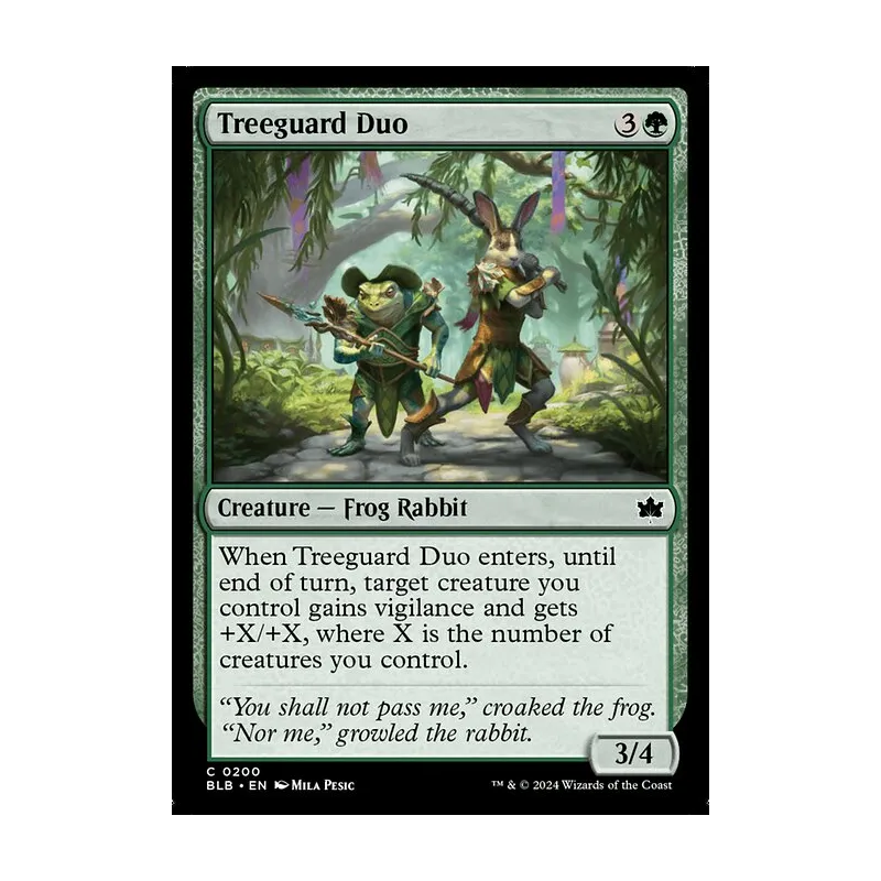 Treeguard Duo - Bloomburrow (Near Mint)