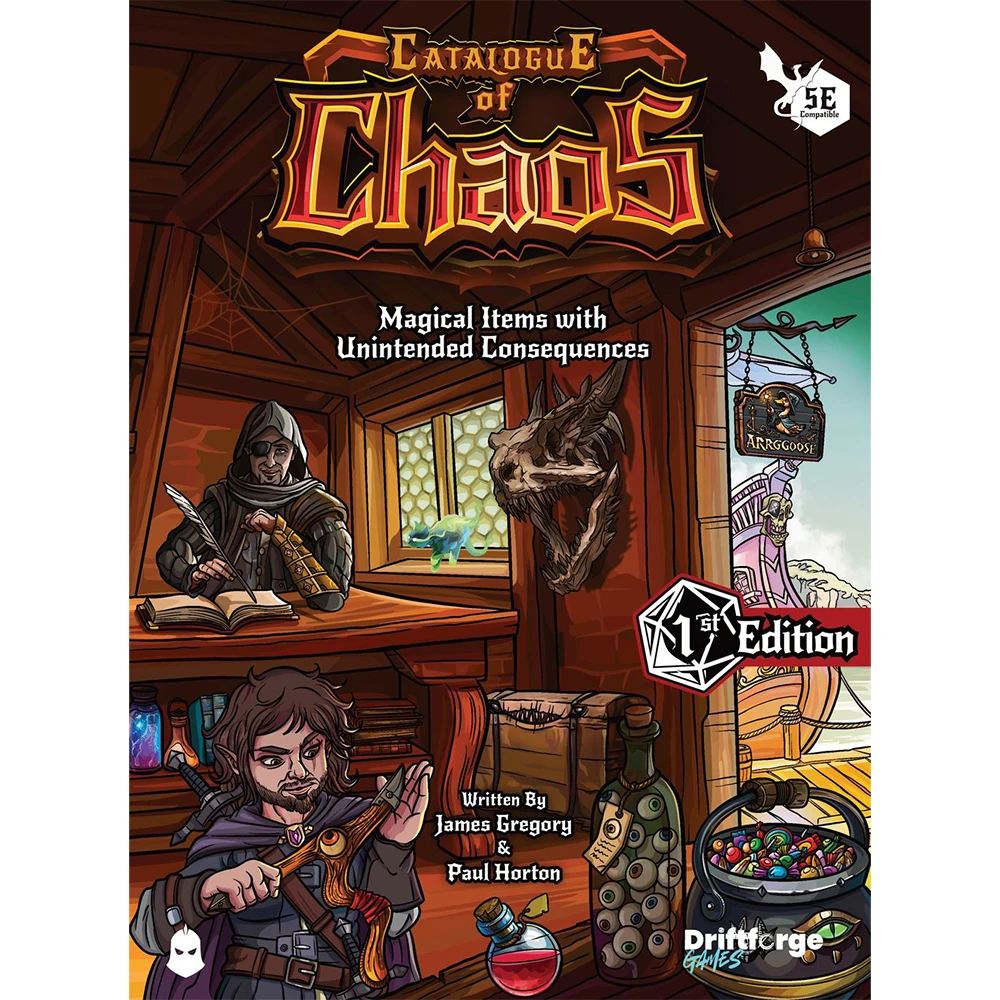 Catalogue of Chaos: Edition 1 - Magical Items of Unintended Consequences (Preorder)