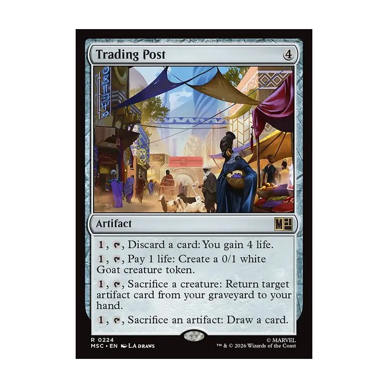 Trading Post (Surge Foil) - Marvel Super Heroes Commander (Foil Near Mint)