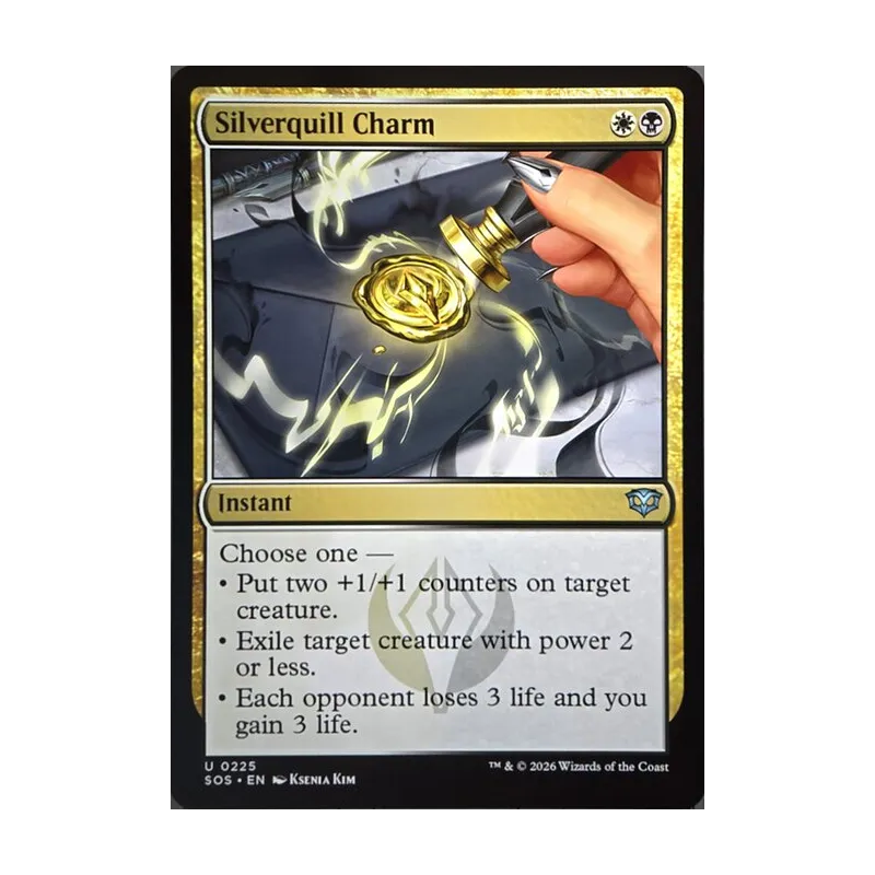 Silverquill Charm - Secrets of Strixhaven (Near Mint)