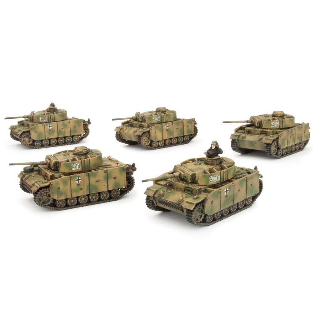 Flames of War WW2: German - Panzer III (Late) Platoon