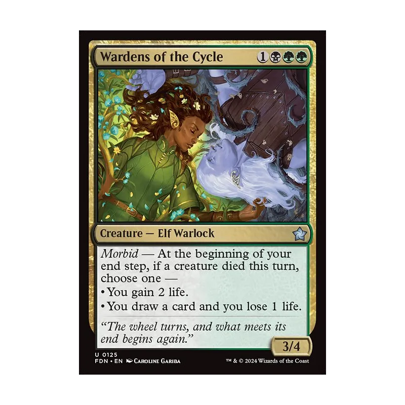 Wardens of the Cycle - Foundations (Foil Near Mint)