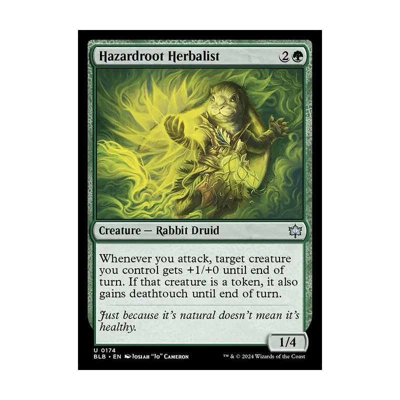 Hazardroot Herbalist - Bloomburrow (Near Mint)