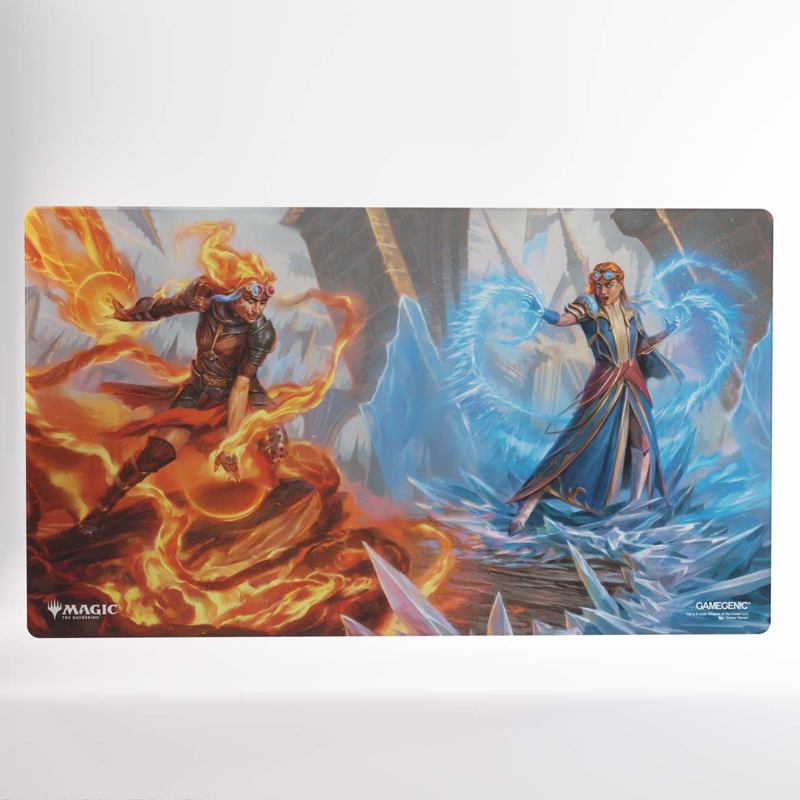 MTG Shiny Playmat: Reality Fracture - Chandra, Chill of Compliance / Torch of Defiance (New Arrival)