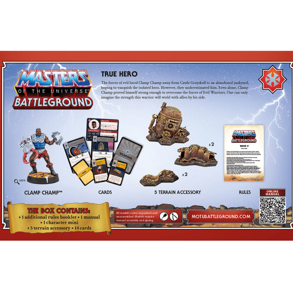 Masters of the Universe: Battleground: Wave 9 - Masters of the Universe Faction (New Arrival)