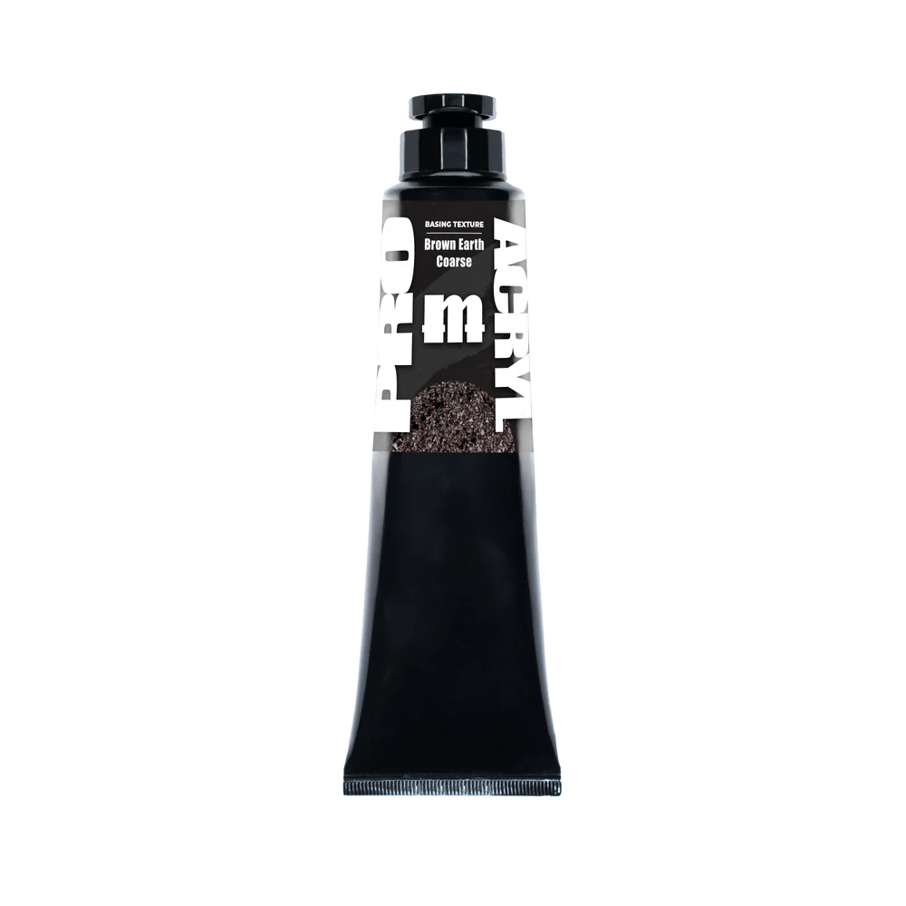 Monument Hobbies: Pro Acryl Basing Textures COARSE - Brown Earth (120ml)