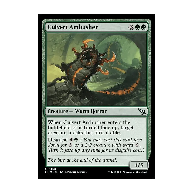 Culvert Ambusher - Murders at Karlov Manor (Near Mint)