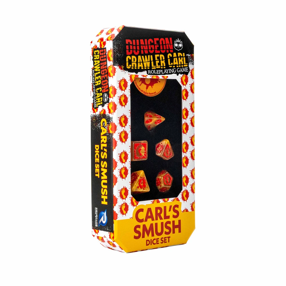 Dungeon Crawler Carl RPG: Smush Dice Set (Preorder)