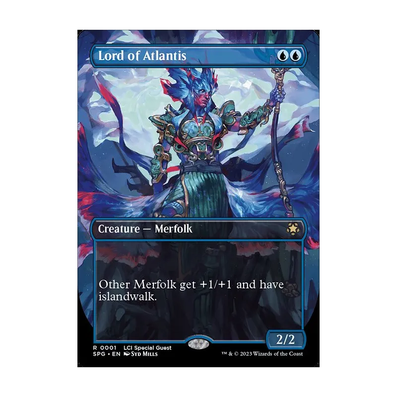 Lord of Atlantis (Borderless) - Special Guests (Near Mint)