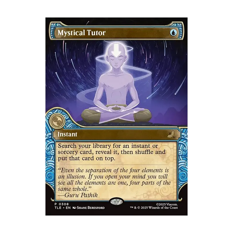 Mystical Tutor (Showcase) - Avatar: The Last Airbender Eternal (Near Mint)
