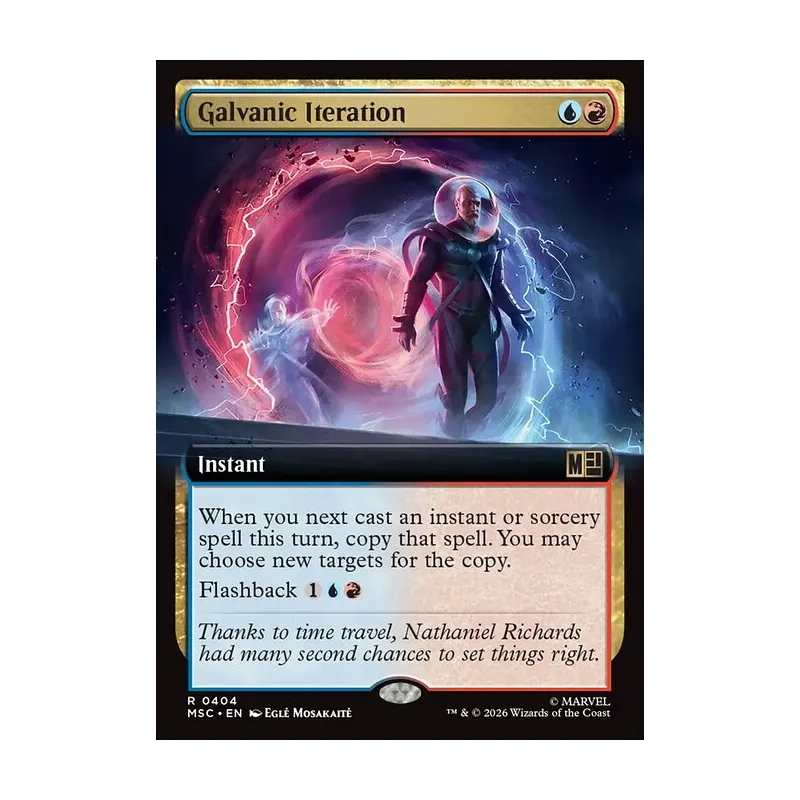 Galvanic Iteration (Extended Art) - Marvel Super Heroes Commander (Near Mint)